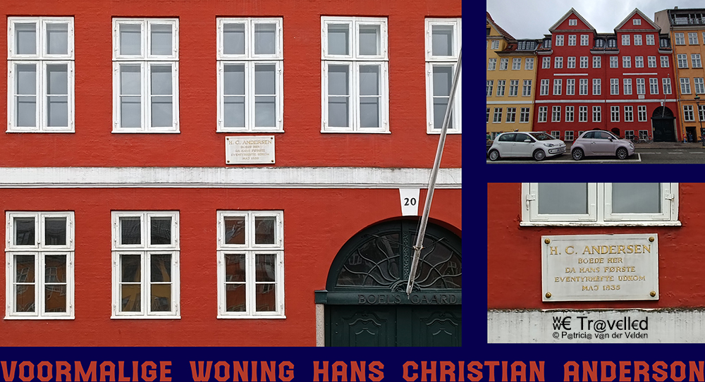 Kopenhagen - Nyhavn - Voormalige Woning Hans Christian Anderson