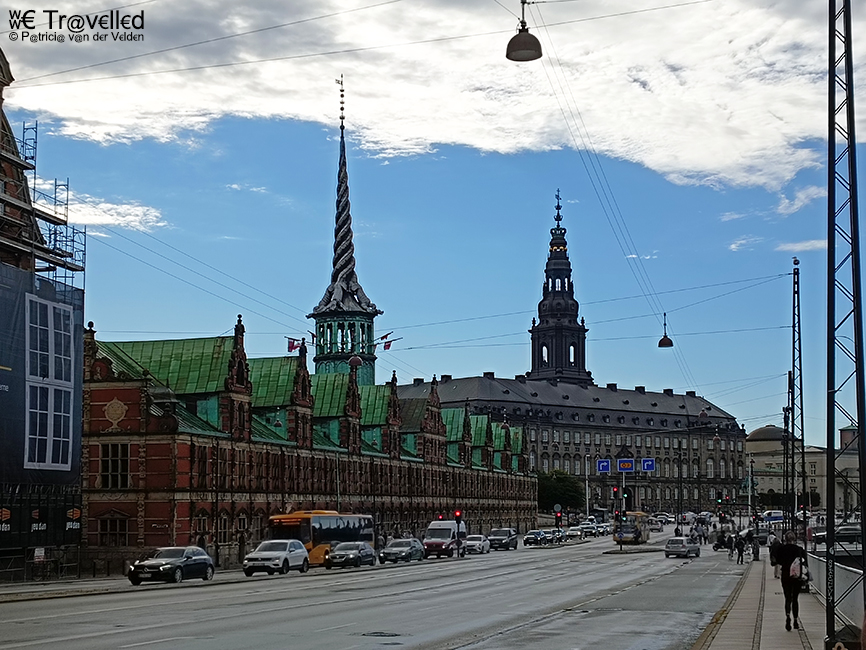 Kopenhagen - Børsen 17e-eeuws Beursgebouw + Christiansborg