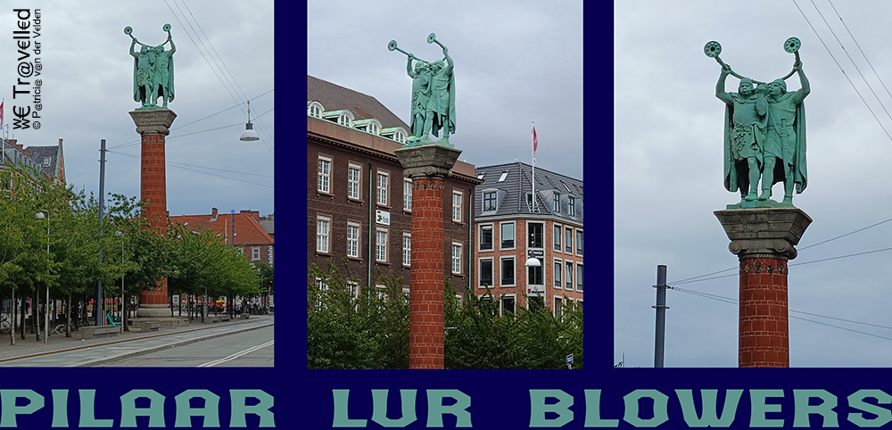 Kopenhagen - Rådhuspladsen Pilaar Lur Blowers