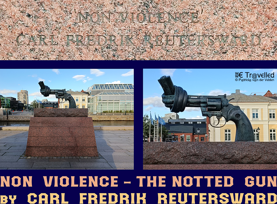 Malmö - Non Violence The Notted Gun by Carl Fredrik Reutersward