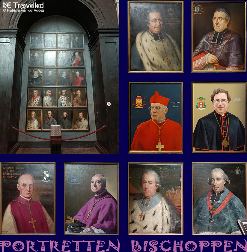 Gent Sint-Baafskathedraal Portretten-Bischoppen