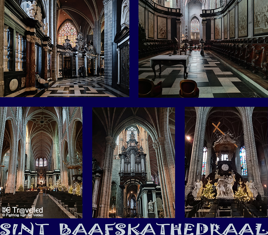 Gent Sint-Baafskathedraal binnenin