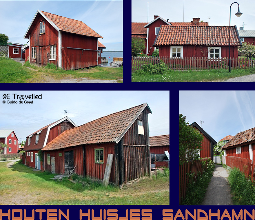 Stockholm Houten-Huisjes-Sandhamn-Eiland
