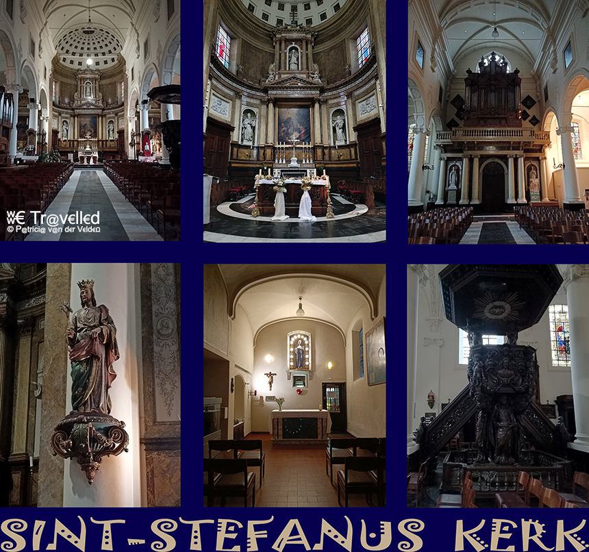Gent Sint-Stefanus-Kerk binnenin