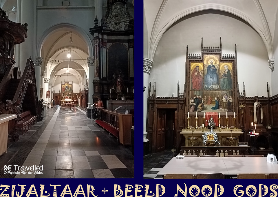 Gent Sint-Salvatorkerk Zijaltaar-Beeld-Nood-Gods