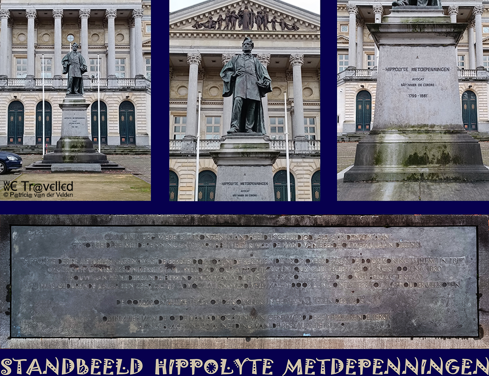 Gent Gerechtsgebouw-Standbeeld-Hippolyte-Metdepenningen