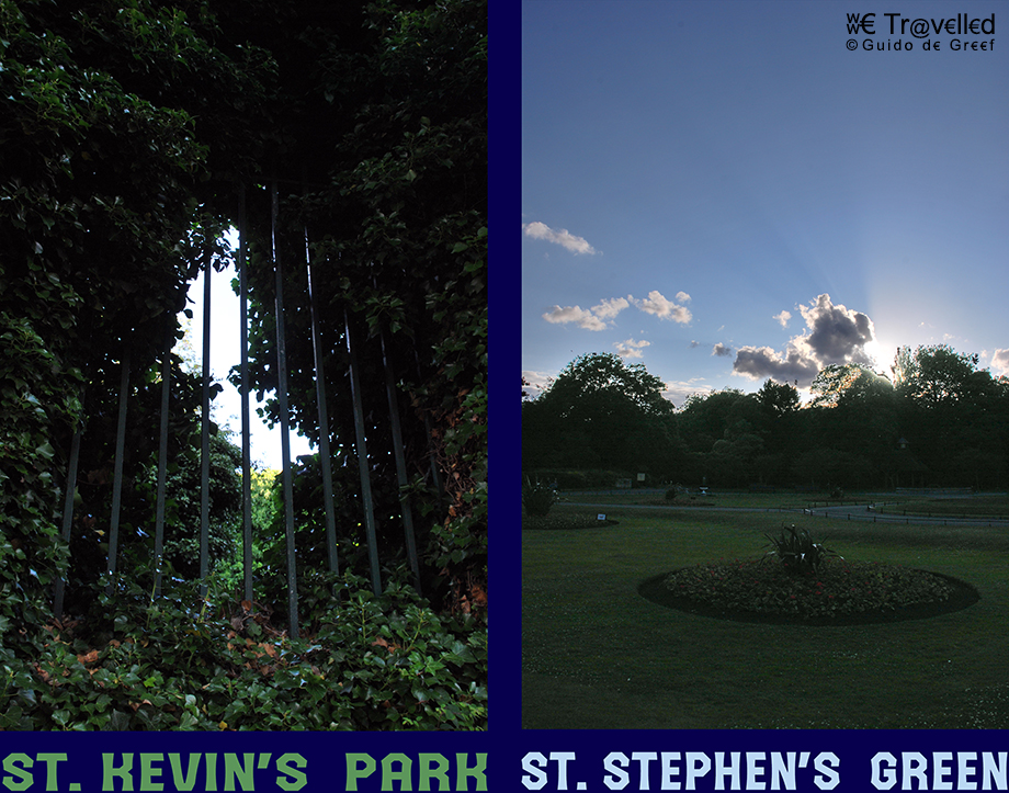 St. Kevins Park & St. Stephens Green in Dublin