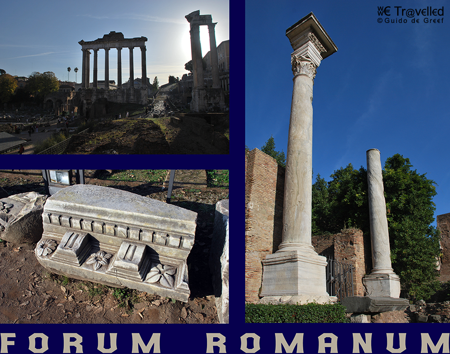 Het Forum Romanum in Rome
