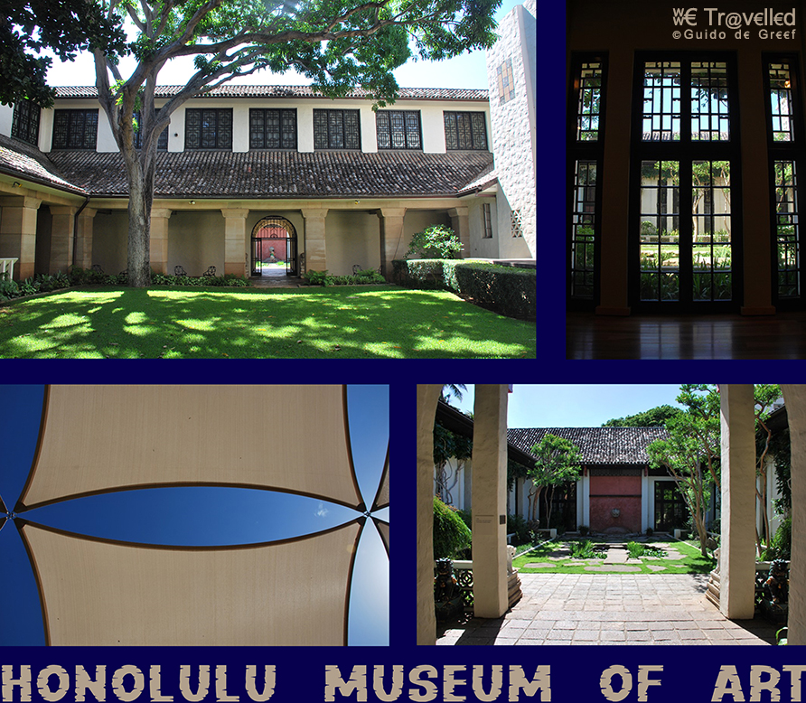 Het Museum of Art in Honolulu op het eiland Oahu, Hawaï