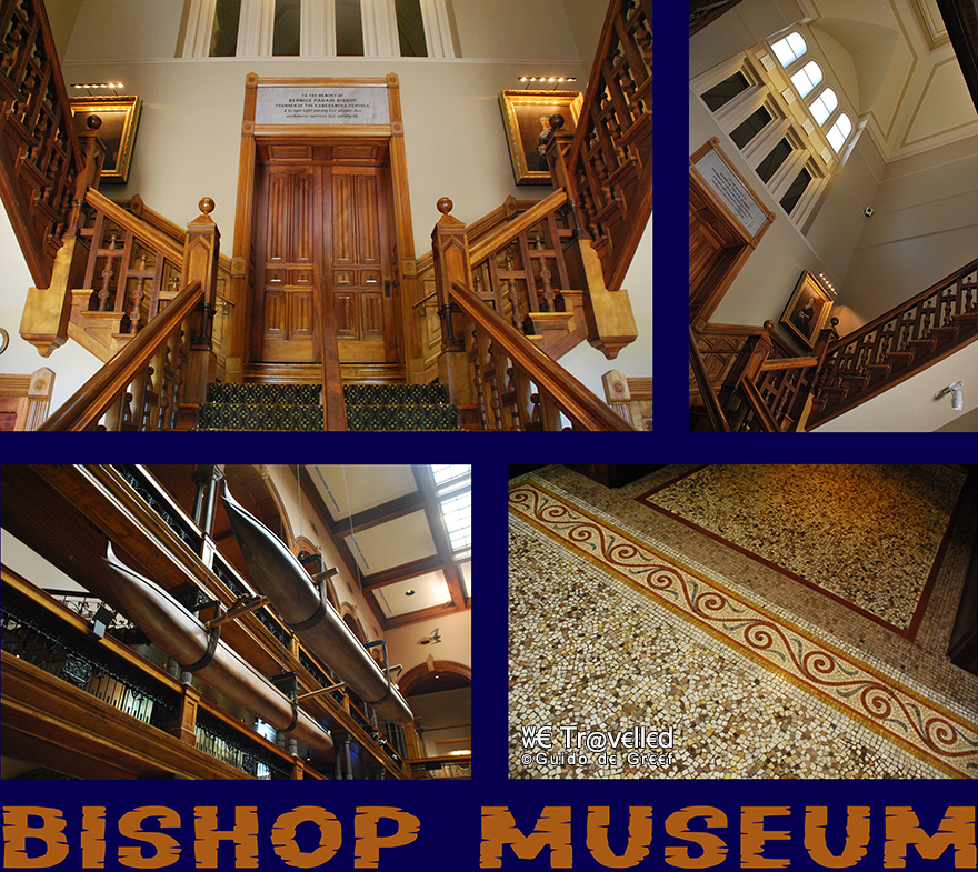 Het Bishop Museum in Honolulu op het eiland Oahu, Hawaï