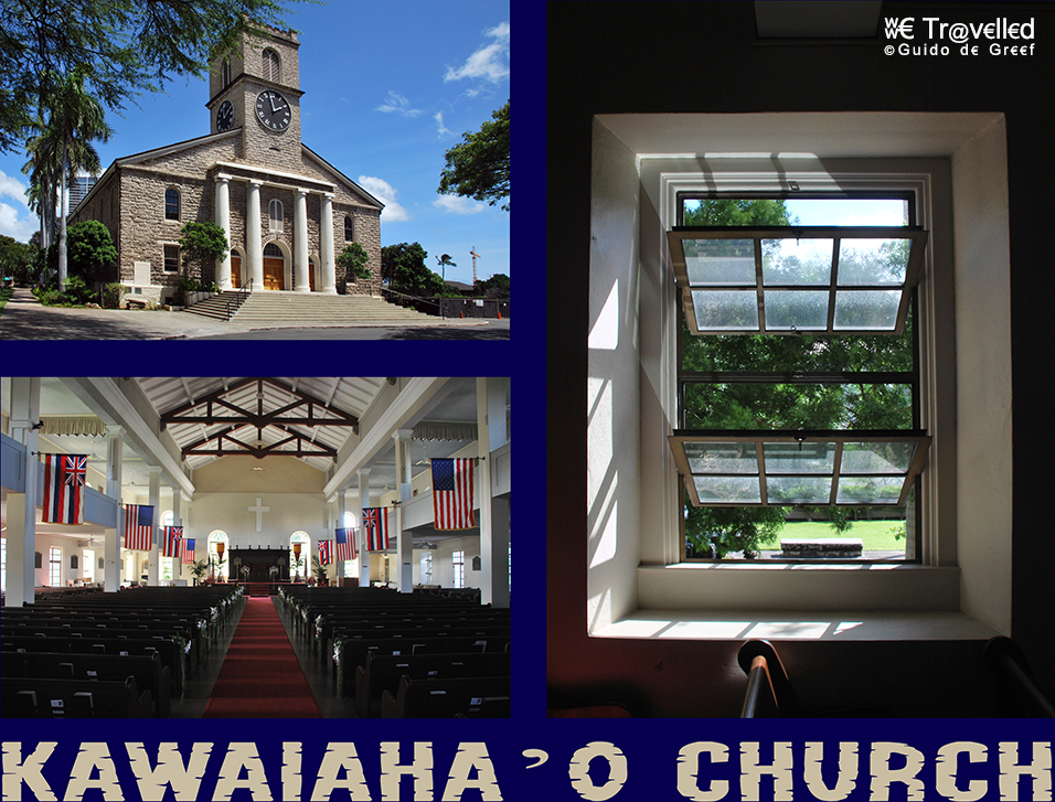 Kawaiaha 'o Church in Honolulu op het eiland Oahu, Hawaï