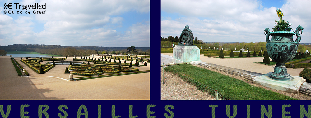 De tuinen van Versailles in Parijs