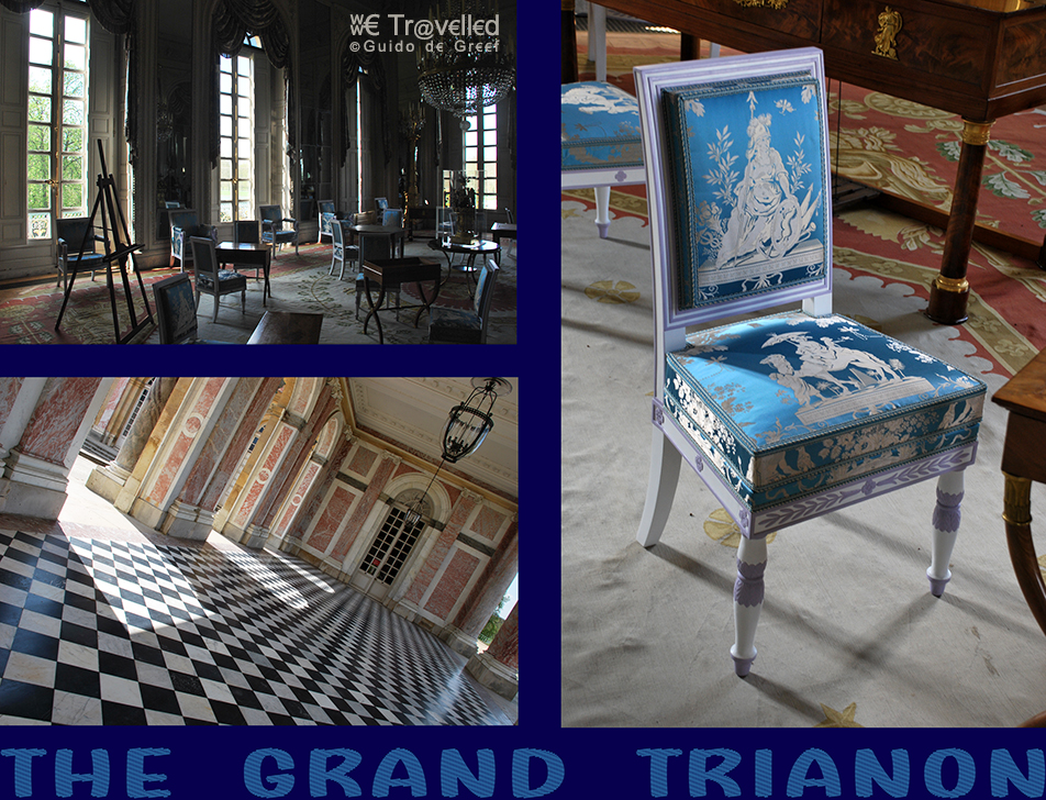 The Grand Trianon in Versailles in Parijs