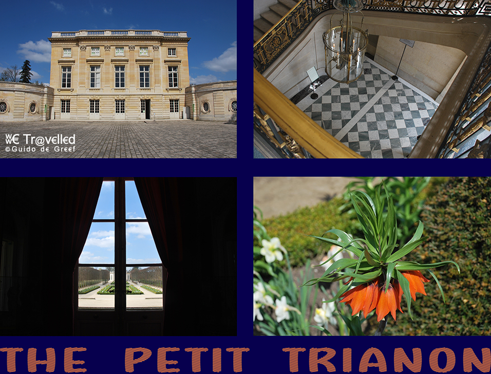 The Petit Trianon in Versailles in Parijs