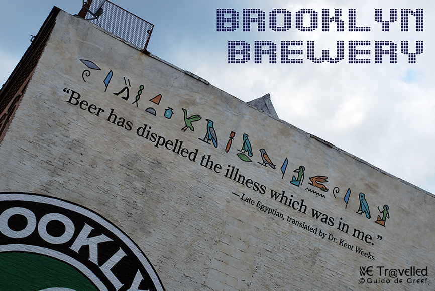 Brooklyn Brewery in Williamsburg in New York