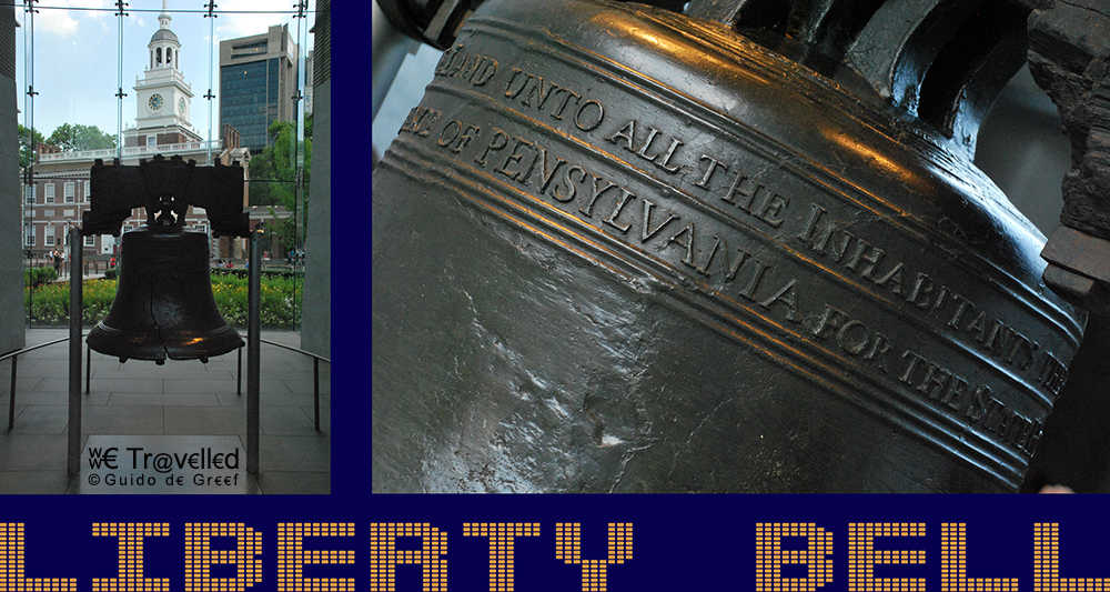 De Liberty Bell in Philadelphia
