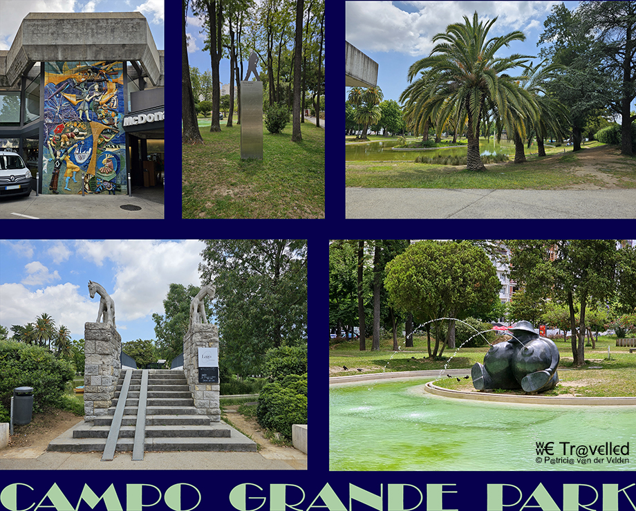 Campo Grande Park in Lissabon