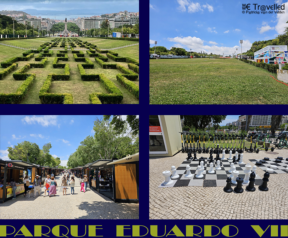 Het Parque Eduardo VII in Lissabon