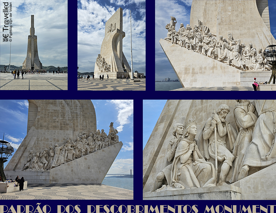 Het Padrão dos Descobrimentos Monument in Lissabon