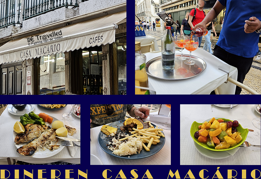 Dineren bij Casa Macário in Lissabon