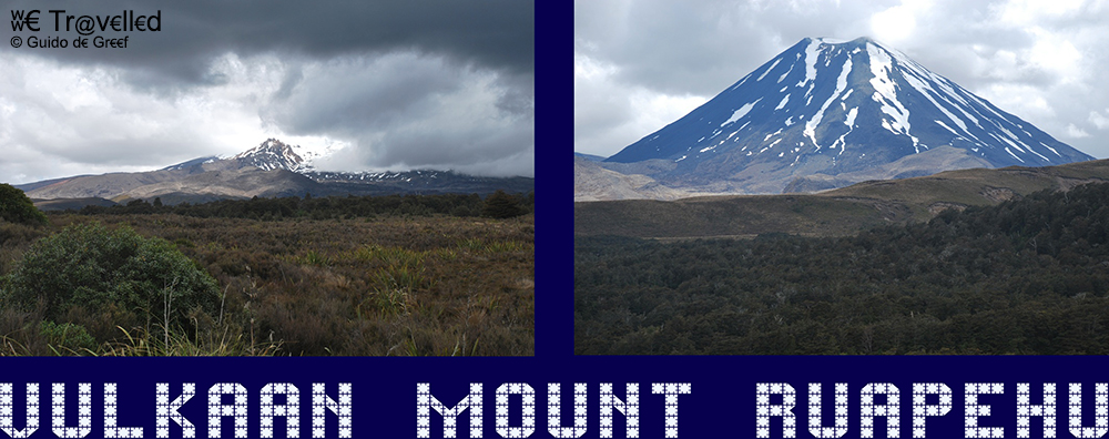 Nieuw Zeeland - National Park - Vulkaan Mount Ruapehu