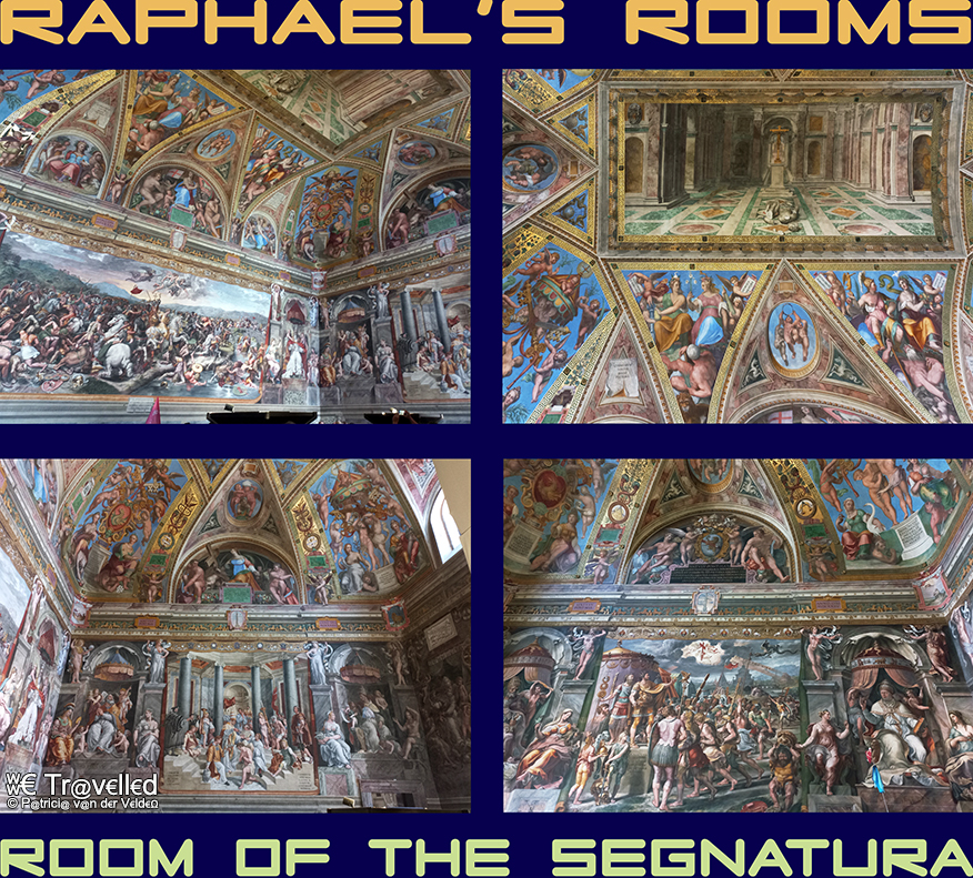 Vaticaanstad - Stanze di Raffaello Room of the Segnatura Vaticaans Museum