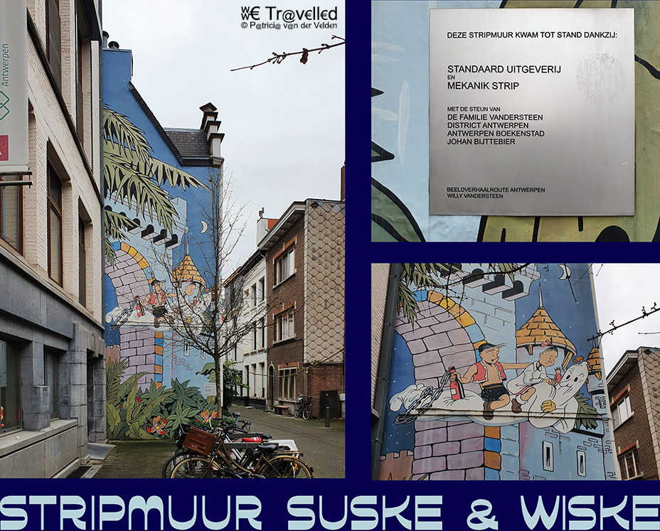 Antwerpen - Stripmuur Suske en Wiske