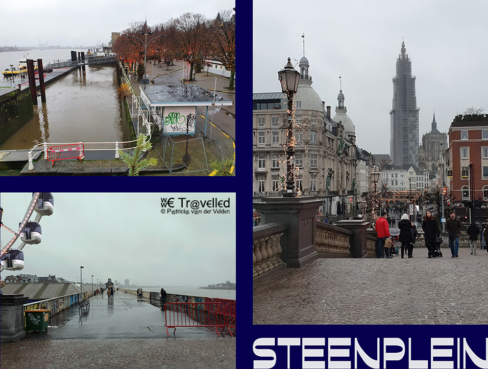Antwerpen - Uitzicht van het Steenplein