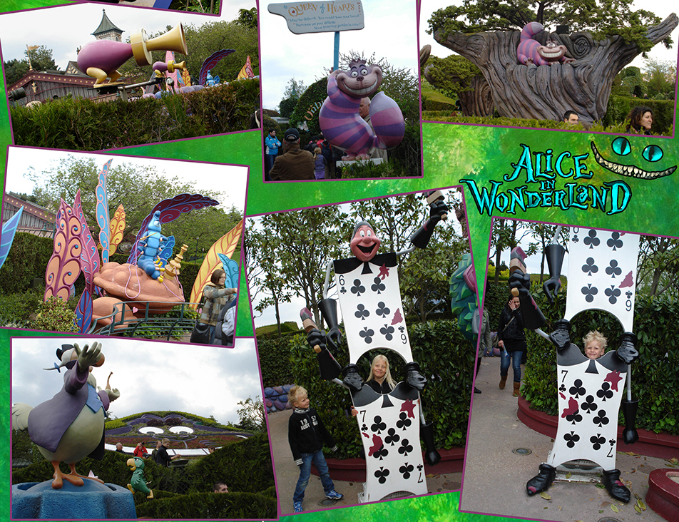 Parijs- Disneyland - Alice in Wonderland