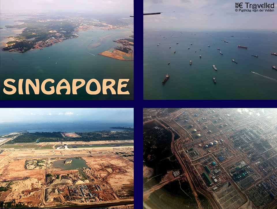 Singapore vanuit de Lucht
