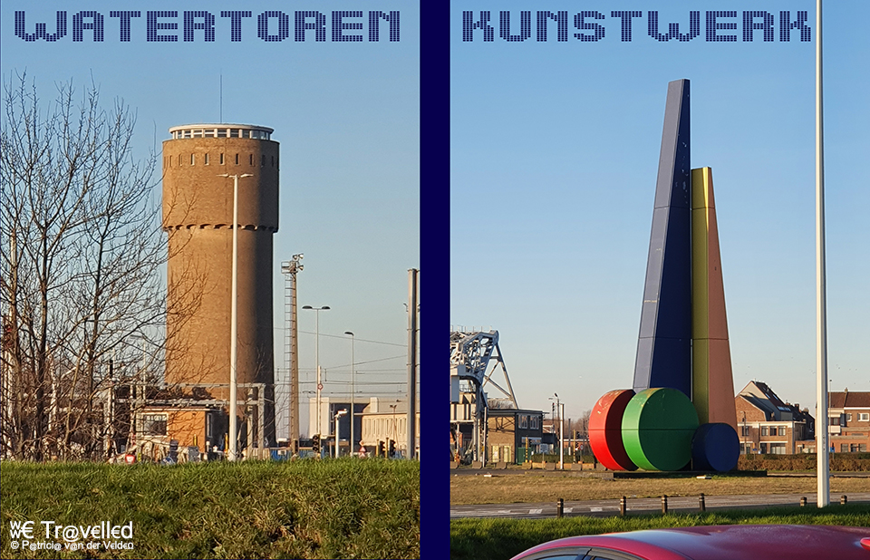 Zeebrugge - Watertoren en Standbeeld