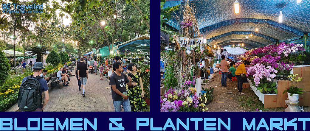 Ho Chi Minh - Bloemen Planten Markt